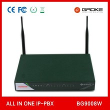 VoIP IP PBX New Model BG9008W,low-cost IP PBX hardware, Rich IP PBX features, Voice Over IP PBX and Analog ,