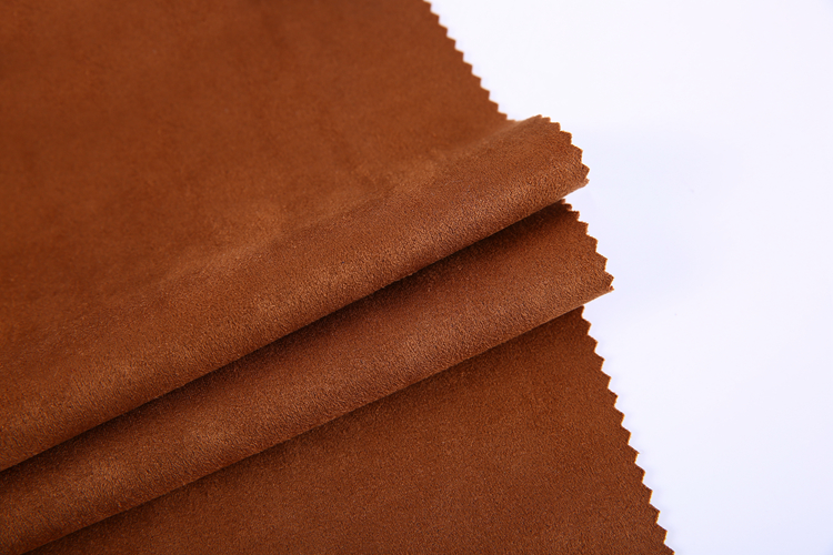 New fashion waterproof faux suede leather fabric for clothing