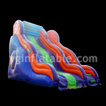 Inflatable monkey slide