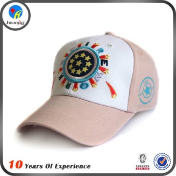 customed cotton baseball cap with metal buckle