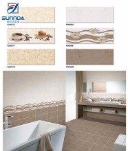 Sunnda spanish 200x600mm toilet shower wall tile