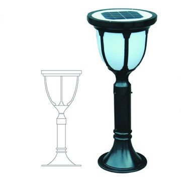 mushroom solar garden lamp with battery kit