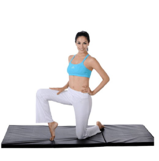 Foldable camping out yoga mats