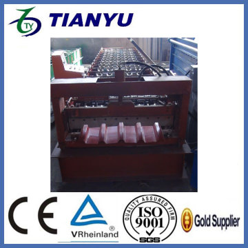 Making machine hinge roofing tile roll forming mill