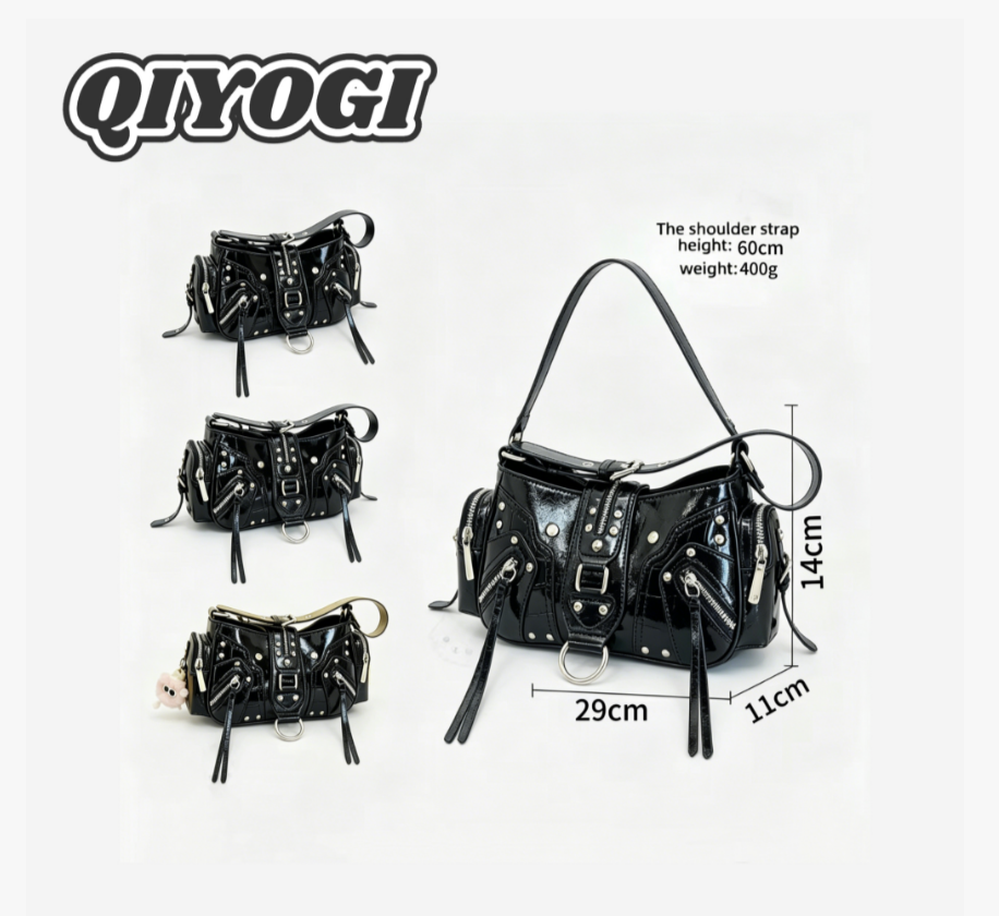 مخطط حجم الحقيبة Bag size chart