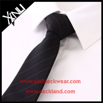 Dry-clean Only Cheap Wholesale Polyester Black Sequin Tie