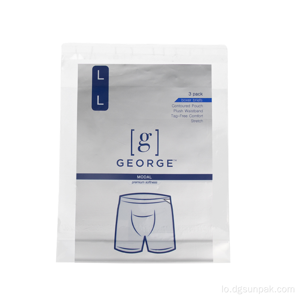 ດ້ານລຸ່ມ Gusset ນ້ໍາພາດສະຕິກທີ່ເຮັດດ້ວຍນວດ py