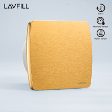 Window Mounted Gold Color Extractor Fan for Ventilation