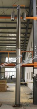 Pneumatic Telescopic Mast-2.7m CCTV Pneumatic Telescopic Mast