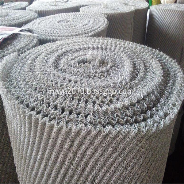 stainless knitted mesh