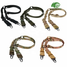 KANGO Adjustable Elastic Nylon Webbing Sling with Tactical Hooks