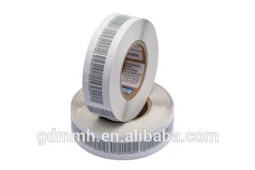 EAS soft lable alarming tag factory price for the supermarket