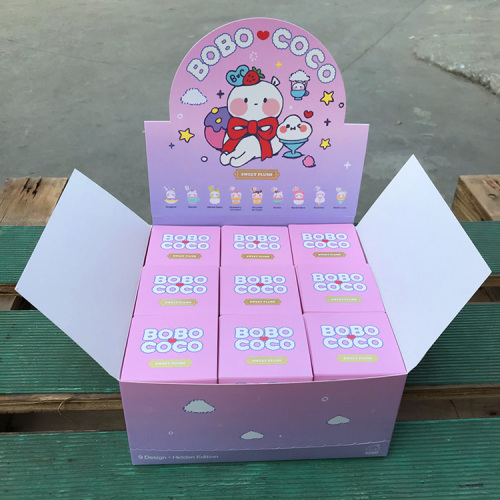 Customized Design Desktop Counter Paper Display Box