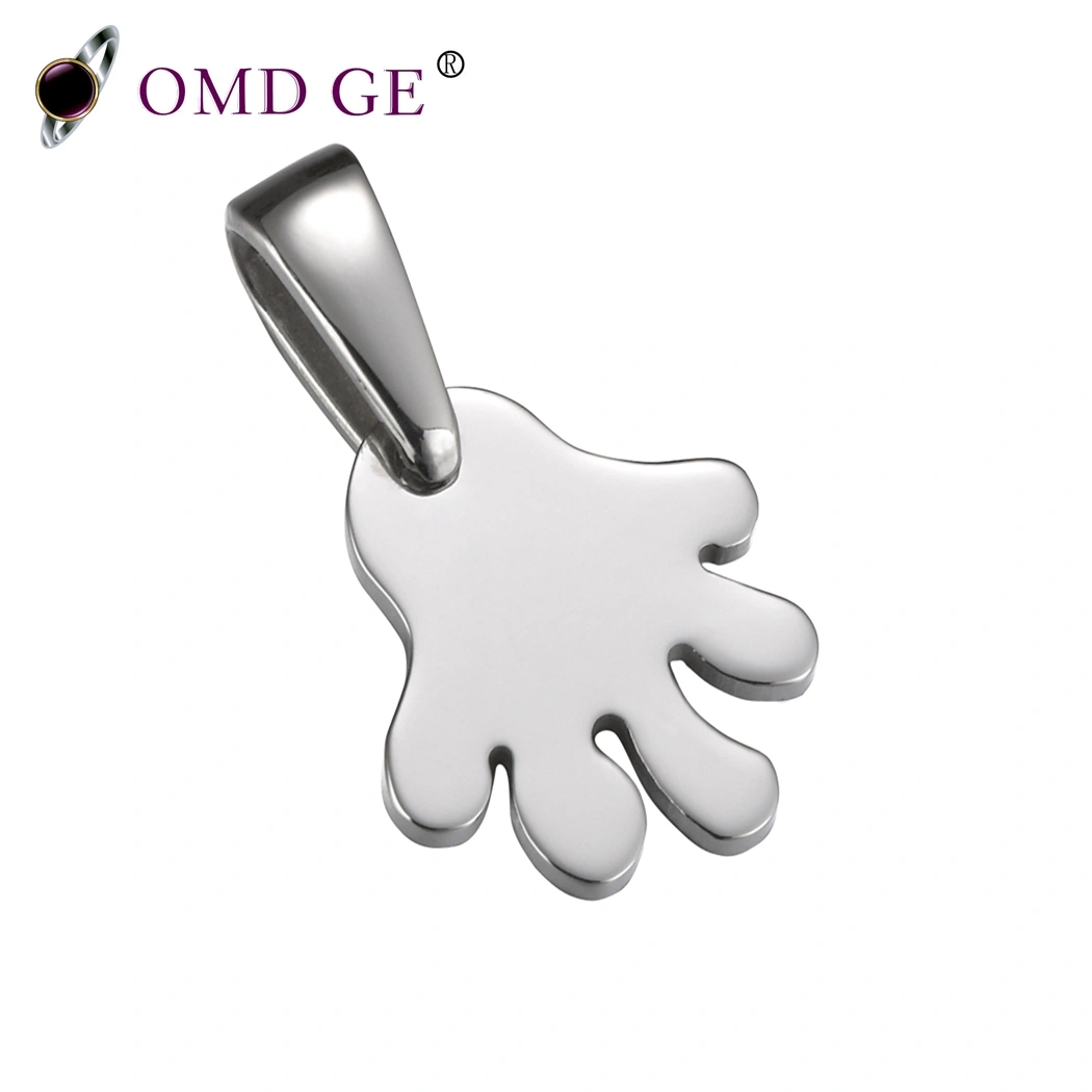 Fashion Hand Shape Jewelry Steel Pendant