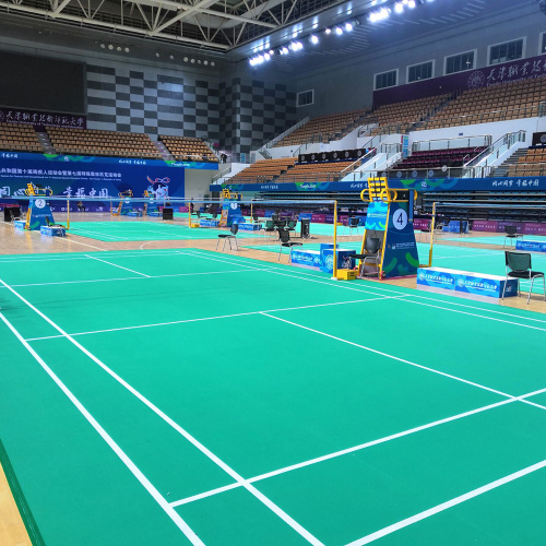 Tappetini da badminton in PVC BWF