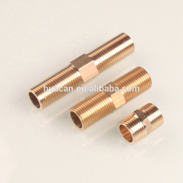 Brass hex nipple, brass extension nipple