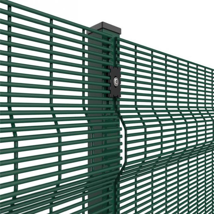 Pannello di recinzione | ANJIA – Rete saldata per protezione perimetrale Heavy-duty welded mesh fence panel – galvanized finish for industrial security, ANJIA production