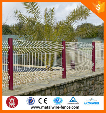 Design fence 3D wire mesh fence for garden fencing