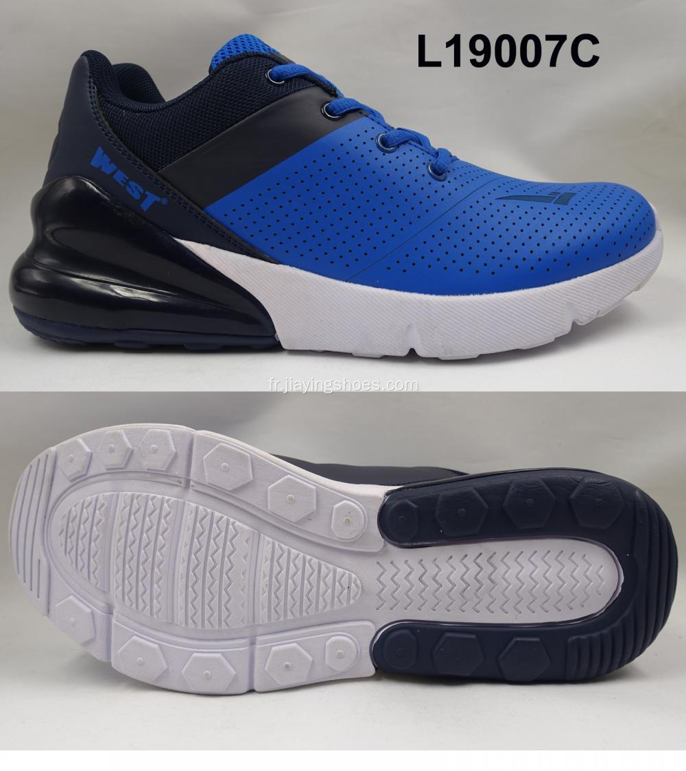 Chaussures de course sport décontractées avec semelle extérieure à coussin d'air