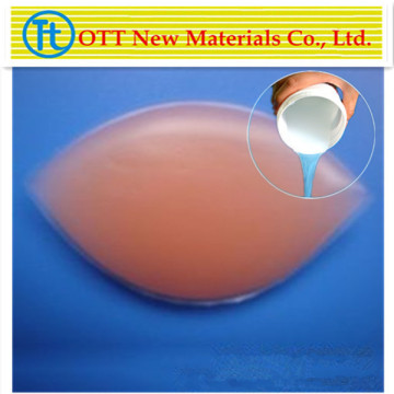 Transparent Silicone gel for head pad/butt pads making, RTV2 liquid silicone rubber