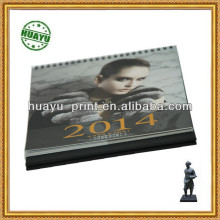 2014 calendar soft cover printing /Heidelberg CX102 offset pringting