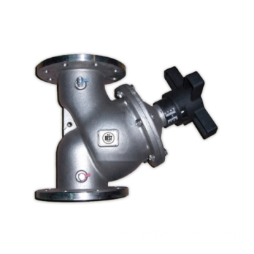 Valve d&#39;équilibrage hydraulique en acier inoxydable DN20