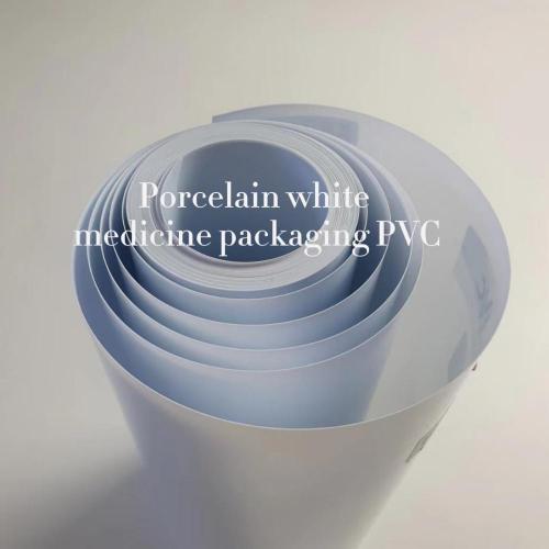 Porselen White Medicine Packaging PVC Film