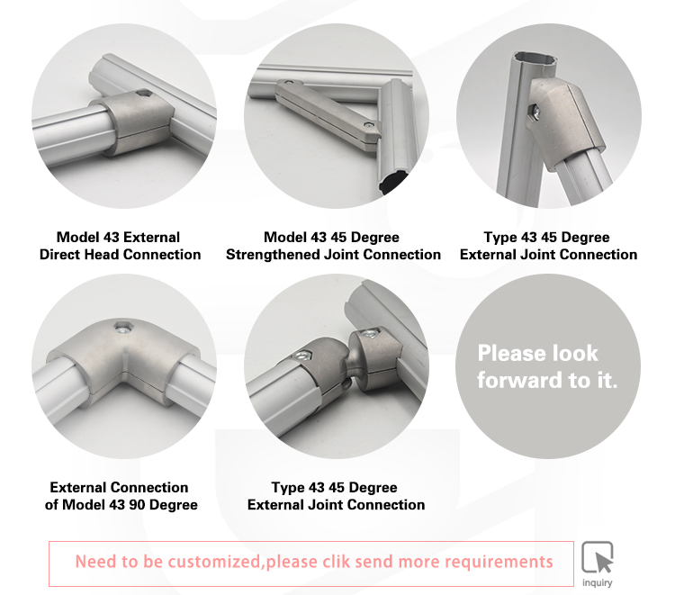 Factory Direct-selling Aluminium Alloy 6005T6 Profile Tube/Anozied Aluminium Pipe