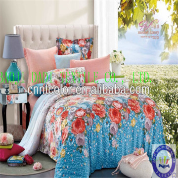 100cotton 60x60 90x88 printed bed fabric textile