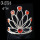 2015 New Fashion Rhinestones Red Heart Crowns