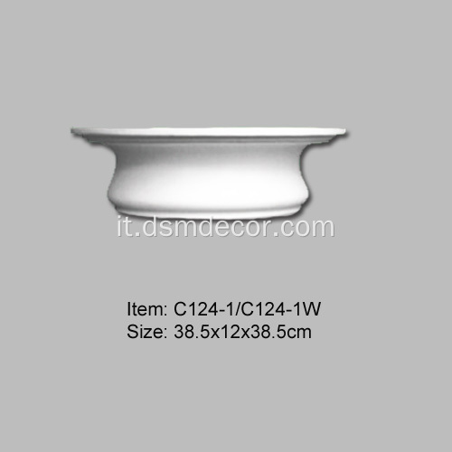 Colonne scanalate in PU diametro 24 cm