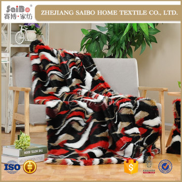 Luxury Supersoft faux fur plush blanket