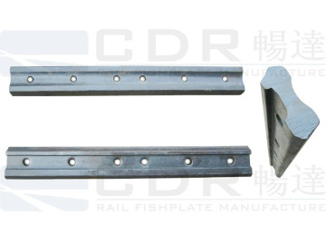 UIC60 rail joint plate