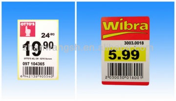 Supermarket Price Adhesive Label