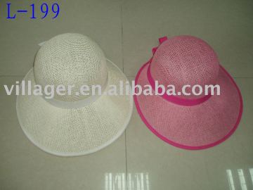 woven hat, girls hat