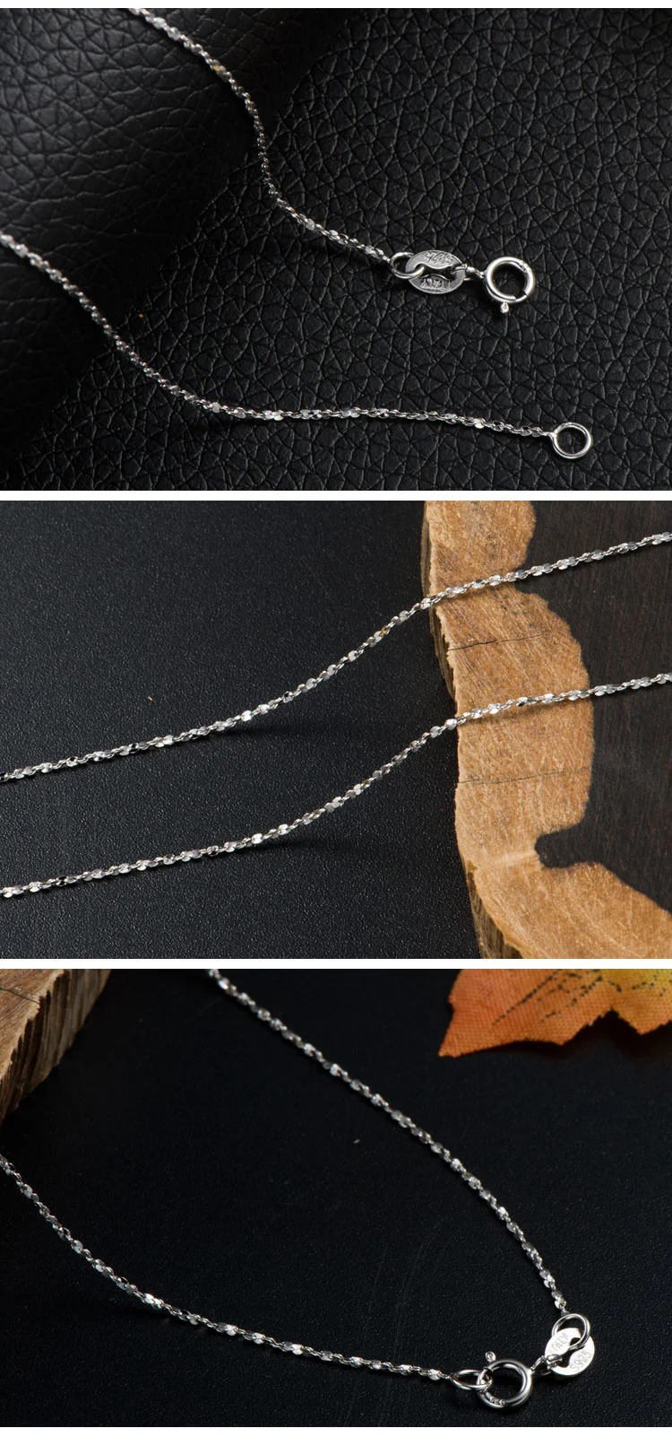 High Quality 925 Sterling Silver Necklace Chain