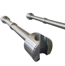 OEM 34CrNiMo6 Shaft Forged Machining Parts Precision Shaft
