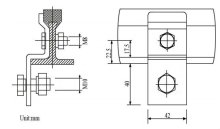 Feeder clamps for Shipyard Cranes