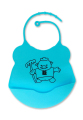 Cute Cartoon Design Baby Drool Silicone Bib