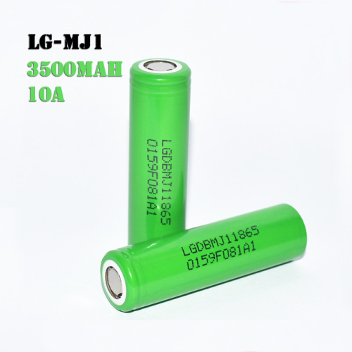 Επαναφορτιζόμενη μπαταρία 18650 της LG MJ1 3500mah