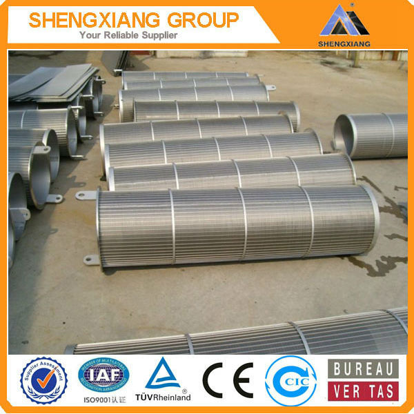 hot sale! ISO 9001 wedge wire screen/johnson screen pipe( factory)