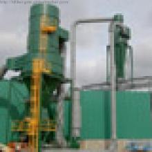 Bag filter dust collector for plastic griding