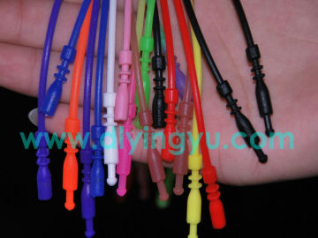 colored rubber bracelet