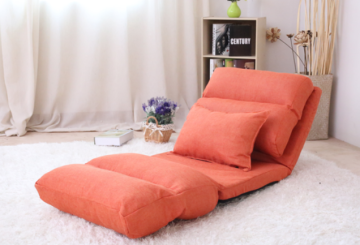 sofa bed adjustable sofa bed lounge orange sofa