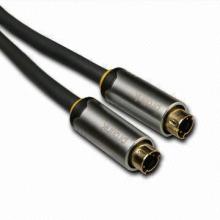 Interconnect Cables, S-video (S-VHS) Plug-S-video (S-VHS) Plug, 99.99% Oxygen Free Copper