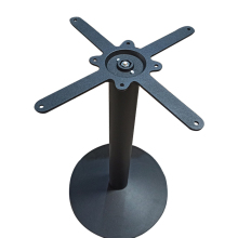 Sand Balck Round cast iron table base