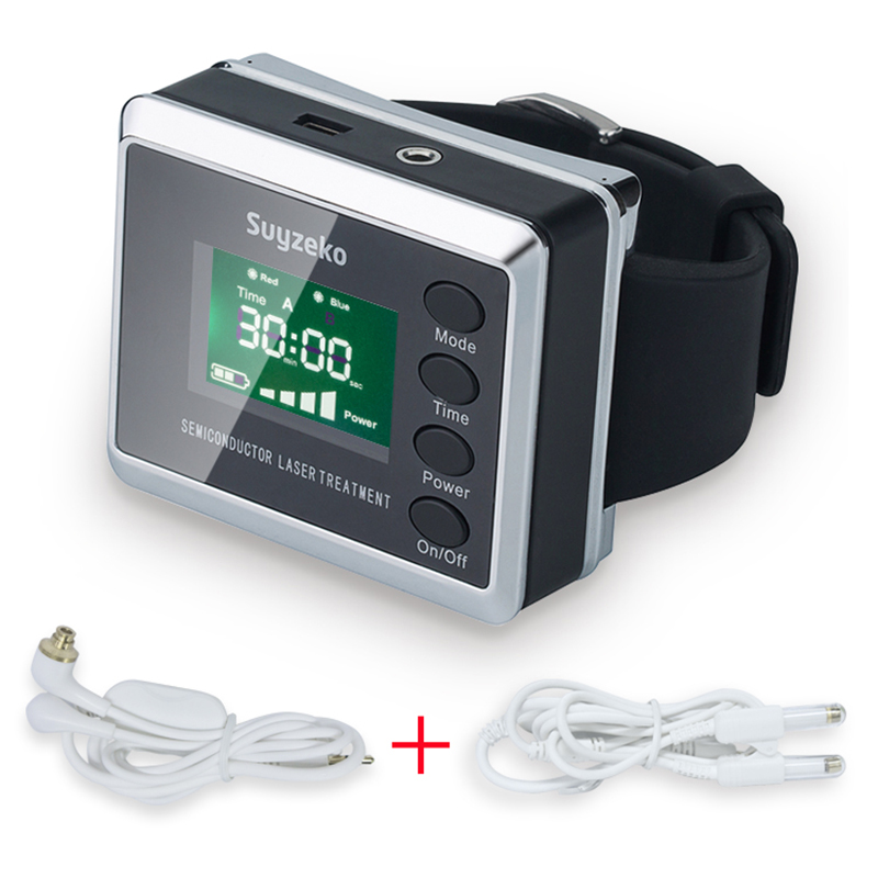 Ultimo orologio laser terapeutico da polso e irradiazione intranasale per la pressione sanguigna