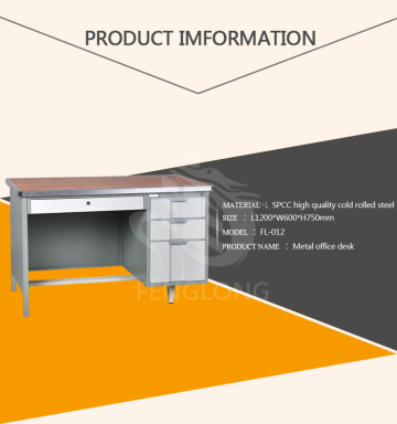 Industrial Vintage plexiglass office desk