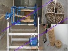 Manual Rice Stalk Straw Rope Spinning Knitting Making Machine