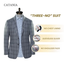 Hot Product Superior quality suit fabric bespoke seamless suit best man blazer